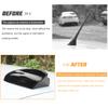 Zpana Car Shark Fin Antenna Cover, Vehicle Top Roof Aerial AM FM Signal Base with Adhesive Tape, Automotive Roof Mount Decorative Antenna Cap Replacement, Universal for Sedan Truck SUV (Red) view 4