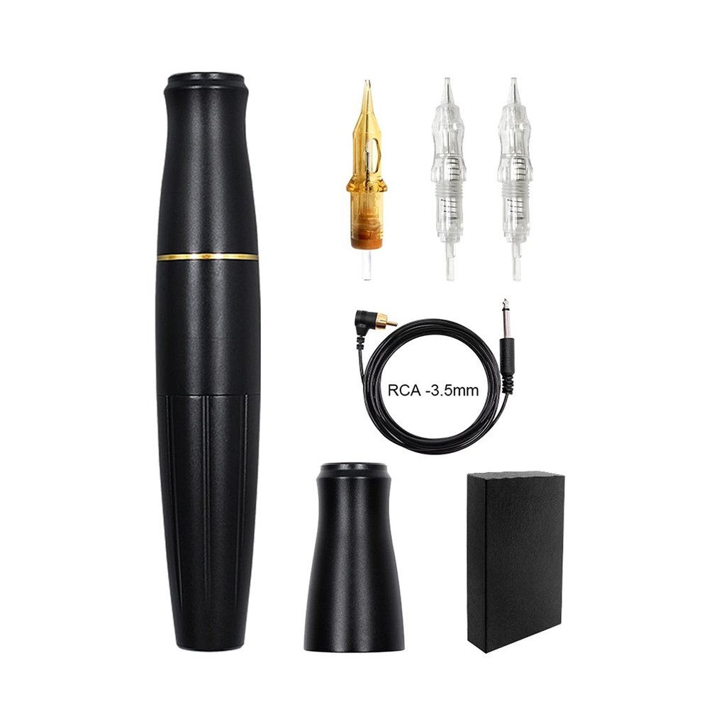 Rotary Tattoo Machine Pen Set Tattoo Kit Permanent Makeup Machine Eyebrow Tattoo Pen Gun Machine(Only Pen)