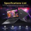 ASUS 11.6" HD Touchscreen 2-in-1 Laptop for Students, Intel Celeron N100, UHD Graphics, 4GB RAM, 288GB Storage(128GB SSD160GB Docking Station Set), Webcam, Wi-Fi 6, Windows 11 Pro, Mineral Gray view 3