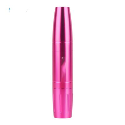 RCA Permanent Makeup Rotary Tattoo Gun Machine Pen Eyebrows Lips Tattoo Tools For Cartridge Needles(Pink)