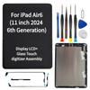 11" LCD Screen Replacement for iPad Air 11 inch M2 (2024) 6th Generation A2902 A2903 A2904 Display LCD + Glass Touch Digitizer Assembly Premium Repair KitNot for 13 inch Factory Direct Supply view 1