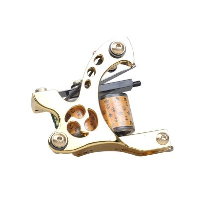 Alloy Tattoo Machine Wrap Coils Tattoo Kits For Lining Shading Coloring Supplies(Golden Shader 4150)