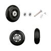 Luggage Replacement Wheels 2 Pairs Universal Suitcase Wheel Trolley Case Travel Flexible Mute Luggage Suitcase Swivel Wheel Replacement Repair Accessory For Most Of Wheels Rolling Luggages(OPU 60mm23m view 1