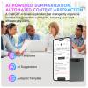 AHXJKA Note Al Voice Recorder - 98% AccurateTranscription in 112+ Languages with ChatGPT & Real-TimeTranslation APP Control Audio Recorder for Lectures, Meetings, Calls view 2