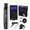 Tattoo Kit Permanent Makeup Eyebrow Lips Machine Tattoo Rotary Pen LCD Power Supply Needles Set For Tattoo Artist view 1
