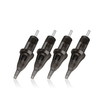 10pcs CartridgeTattoo Needles #12 Standard Curved Magnum Disposable Sterilized Safety Tattoo Needle for Tattoo Machine(1213RM 0.35MM)