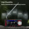 Upgraded Si4732 DSP Radio with 1.9-inch Screen, Portable AM FM Radio Receiver, LSB USB Transistor Pocket Radios, Headphones with Headphone Amplifier, shortwave, for Walking, Hiking, Camping etc. view 4