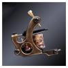 2 Pcs Handmade Whole Wire Cutting Copper Machine Tattoo Machine 10 Wraps Coil Tattoo Gun Liner And Shader(Shader and Liner) view 3