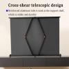 30" 40" 50" Indoor Outdoor Movie Screen, 2.2 Gain Fiberglass Projection Screen, Foldable Anti-Crease Portable Projector Movies Screens for Movies or Presentations - HD Premium 4:3 16:9(16:9,50") view 4
