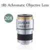1pc Biological Microscope Achromatic Objective Lens 185mm Achromatic Objective Lens 4X 10X 20X 40X 60X 100X RMS Thread Objective(20X) view 2
