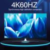 WEISUYUUS Active DisplayPort to HDTV Port 4K 60Hz Video Converter Cable Adapter Supports Multiple Monitor Setsup Plug and Play view 4