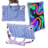 360 Rotating Stand Tablet Case Suitable for Lenovo Xiaoxin Pad 2024 M11 11 inch TB-330FU TB-331FC Soft Silicone Shell(Purple,Tab M11 2024) view 1