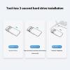 2.5inch USB3.0 Hard Drive Enclosure for 2.5inch Hard Disk Box Storage Case External Enclosure 5Gbps Data Transfer view 2