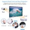 60-300 inch Projection Screen, 2 Sided Washable Outdoor Projector Movie Screen, 4:3 HD 4K Foldable Wrinkle-Free White Soft Screen for Camping Party, Home Theater, Office(60in) view 3
