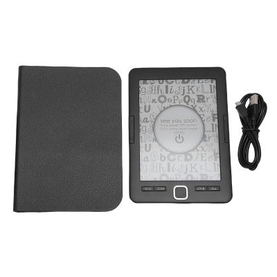 Bewinner E Book Readers, 6 Inch E Paper Screen Eye Friendly Electronic Book Reader Supports Multiple Text Image Formats, Portable Ebook Devices for Kids, Adults & Seniors