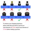 14AWG DC 5.5mm x 2.1mm Male to Female Power Extension Cable, 12V/24V High Current DC Power Cord 2-Pack for CCTV Camera, Solar Panel, RV,6.6FT view 4