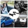 Auto Phone Dock - Adjustable Rotation Frame, Headrest Grip Arm | Steel Organizer with Seat Support for Kids Media Watching or Long Road Setup in SUV or Truck Cabin view 4