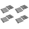 Cwmiibili 20 Pairs Hard Drive Rails Chassis Cage Accessories Drive Bay Slider Plastic Rails for 3.5 to 5.25 Hard Drive Tray view 1