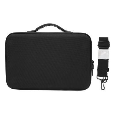 Action Camera Carrying Case, Protective Travel Bag with Double Zipper, Adjustable Shoulder Strap, Mesh Bag for Accessories, Shock Absorbing EVA Material, Spacious Design for X4 X5