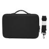 Action Camera Carrying Case, Protective Travel Bag with Double Zipper, Adjustable Shoulder Strap, Mesh Bag for Accessories, Shock Absorbing EVA Material, Spacious Design for X4 X5 view 1