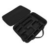 Action Camera Carrying Case, Protective Travel Bag with Double Zipper, Adjustable Shoulder Strap, Mesh Bag for Accessories, Shock Absorbing EVA Material, Spacious Design for X4 X5 view 2