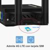 Wiflyer 4G LTE Router with 4 LAN Ports OpenWRT Support PCI-E Slot for 4G/LTE USB 2.0 & Micro SD - 300Mbps WiFi Wide Temp (-30C~70C Tested) view 4