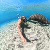 Insta360 Invisible Underwater Case Compatible with X5 view 2