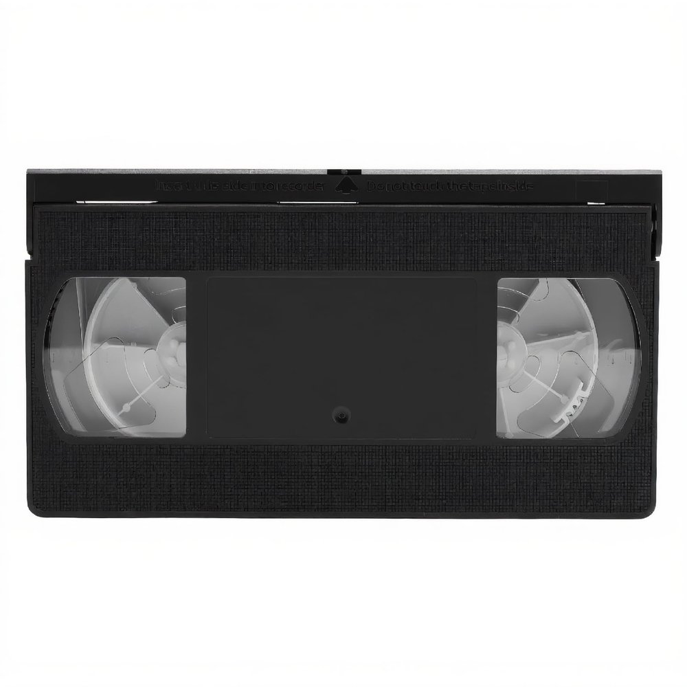 ASHATA VCR VHS Head Cleaner, Video Head Cleaning VCR VHS Players, Dry Technology, No Fluid Required, Reusable