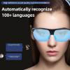Zunate AI Smart Glasses with Real Time Video Translation, 100 Language Bluetooth Sunglasses, Polarized Len, Built in Mic Speaker for Travel, Business, Calls view 2