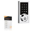 BoxWave Screen Protector Compatible with Kwikset Smartcode Contemporary Touchscreen Deadbolt - ClearTouch Anti-Glare Anti-UV EyeCare (2-Pack), Filters Out Harmful Blue Light Reduce Fatigue view 1