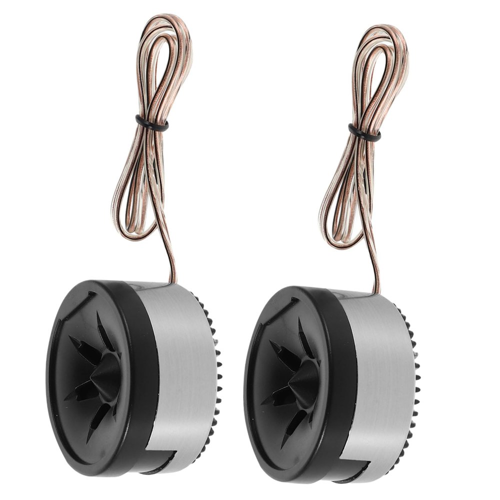 AKOOSY 1 Pair Mini Dome Tweeter Speakers for Vehicle High Efficiency Car Audio Tweeters for Trucks Cars Easy Installation for Commuting Outdoor Travel
