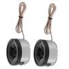 AKOOSY 1 Pair Mini Dome Tweeter Speakers for Vehicle High Efficiency Car Audio Tweeters for Trucks Cars Easy Installation for Commuting Outdoor Travel view 1