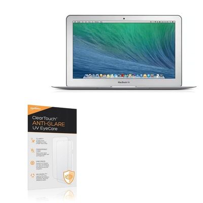 BoxWave Screen Protector Compatible With Apple MacBook Air (11-inch 2014) - ClearTouch Anti-Glare Anti-UV EyeCare (2-Pack), Filters out Harmful Blue Light Reduce Fatigue
