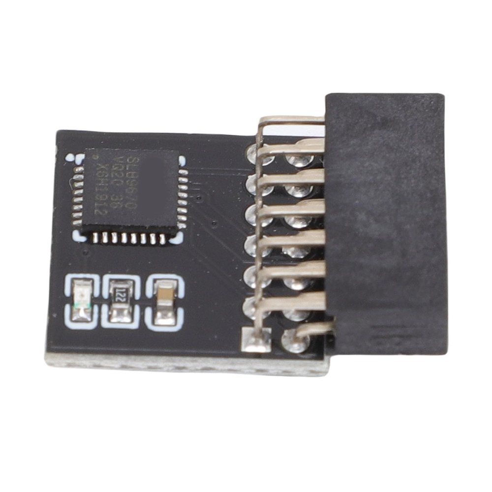 Eujgoov TPM2.0 Encryption Security Module with 14 Pin Protection Module Replacement