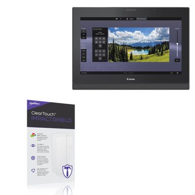 BoxWave Screen Protector Compatible with Extron TLP Pro 1725MG (17 in) - ClearTouch ImpactShield (2-Pack), Impenetrable Screen Protector Flexible Film