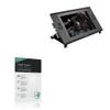 BoxWave Screen Protector Compatible With Wacom Cintiq 24HD Touch DTH-2400 - ClearTouch Crystal Anti-UV EyeCare (2-Pack), Filters out Harmful Blue Light Reduce Fatigue view 1
