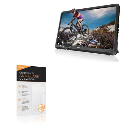 BoxWave Screen Protector Compatible With GAEMS M155 - ClearTouch Anti-Glare Anti-UV EyeCare (2-Pack), Filters out Harmful Blue Light Reduce Fatigue
