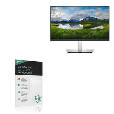 BoxWave Screen Protector Compatible With Dell P2222H - ClearTouch Crystal Anti-UV EyeCare (2-Pack), Filters out Harmful Blue Light Reduce Fatigue