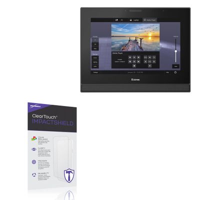 BoxWave Screen Protector Compatible with Extron TLP Pro 1225MG (12 in) - ClearTouch ImpactShield (2-Pack), Impenetrable Screen Protector Flexible Film