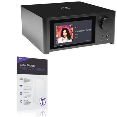 BoxWave Screen Protector Compatible with NAD C 700 V2 BluOS Streaming Amplifier - ClearTouch ImpactShield (2-Pack), Impenetrable Screen Protector Flexible Film