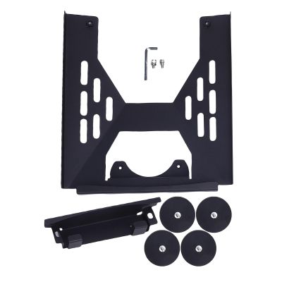Haofy Magnetic Roof Mount Fit for Mini Iron Satellite Dish 4 Magnets 264lbs Holding Force Car Roof Mounting Kit for RVs Boat Yachts SUVs Metal Surfaces (C)