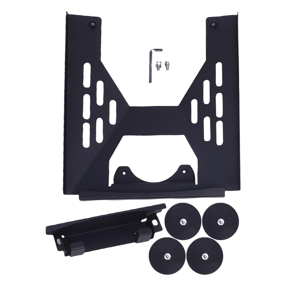 Haofy Magnetic Roof Mount Fit for Mini Iron Satellite Dish 4 Magnets 264lbs Holding Force Car Roof Mounting Kit for RVs Boat Yachts SUVs Metal Surfaces (C)