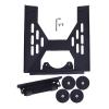 Haofy Magnetic Roof Mount Fit for Mini Iron Satellite Dish 4 Magnets 264lbs Holding Force Car Roof Mounting Kit for RVs Boat Yachts SUVs Metal Surfaces (C) view 1