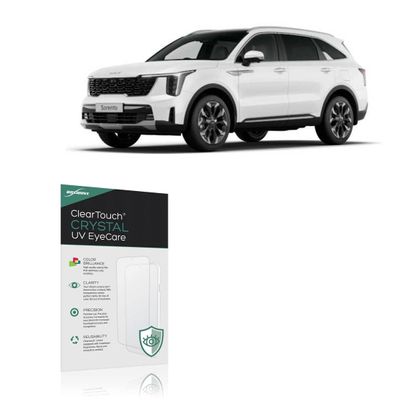 BoxWave Screen Protector Compatible with Kia 2024 Sorento Instrument Display (12.3 in) - ClearTouch Crystal Anti-UV EyeCare (2-Pack), Filters Out Harmful Blue Light Reduce Fatigue