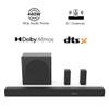 Hisense 5.1 Ch Soundbar with a Total of 440W Output, Rear Surround Speakers, 6.5 Wireless Subwoofer, Dolby Atmos and DTS Virtual X, Easy Connect - R652 (Renewed) view 3