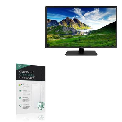 BoxWave Screen Protector Compatible With ASUS VA329HE Monitor (31.5 in) - ClearTouch Crystal Anti-UV EyeCare (2-Pack), Filters out Harmful Blue Light Reduce Fatigue