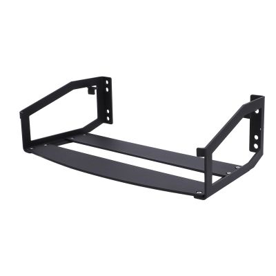 Asixxsix Speaker Wall Mount Holder Compatible with Sonos Five Speaker, Specifically Designed for Easy Access to Cable Connections, Quick Installation, Stainless Steel Material (Black)