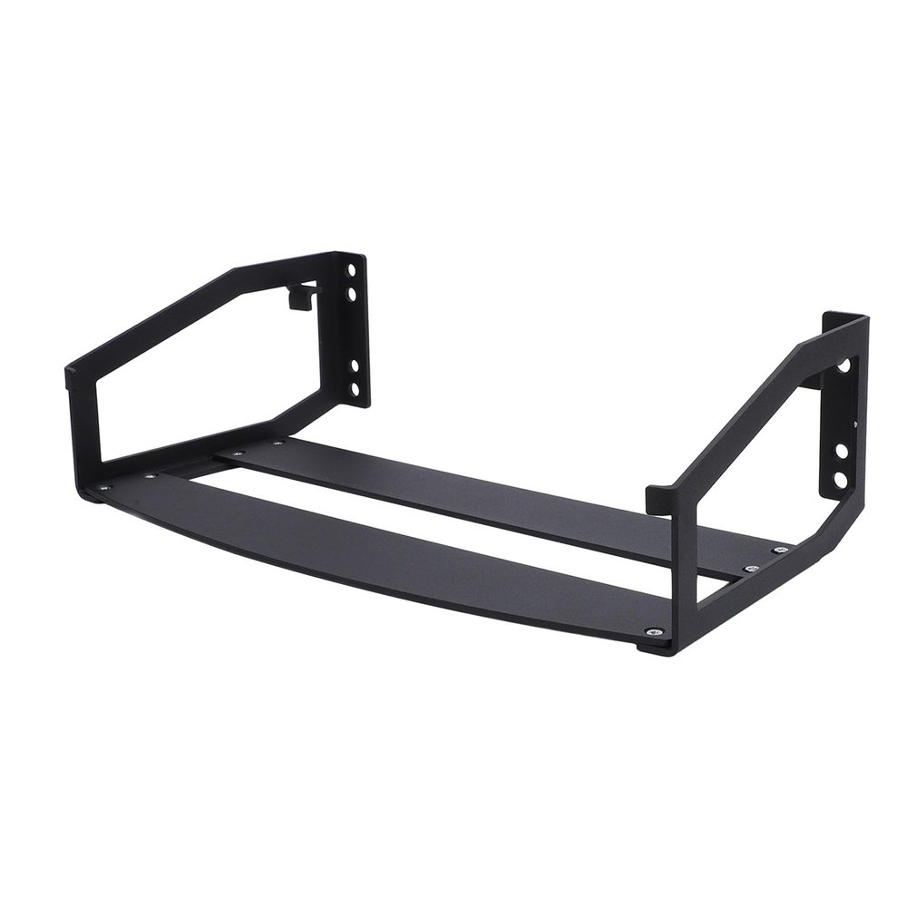 Asixxsix Speaker Wall Mount Holder Compatible with Sonos Five Speaker, Specifically Designed for Easy Access to Cable Connections, Quick Installation, Stainless Steel Material (Black)
