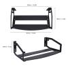 Asixxsix Speaker Wall Mount Holder Compatible with Sonos Five Speaker, Specifically Designed for Easy Access to Cable Connections, Quick Installation, Stainless Steel Material (Black) view 4