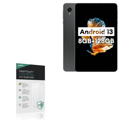 BoxWave Screen Protector Compatible With Headwolf FPad 3 - ClearTouch Crystal Anti-UV EyeCare (2-Pack), Filters out Harmful Blue Light Reduce Fatigue